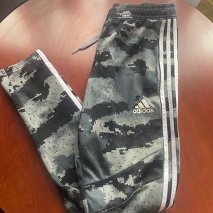 Men’s adidas striped track pants